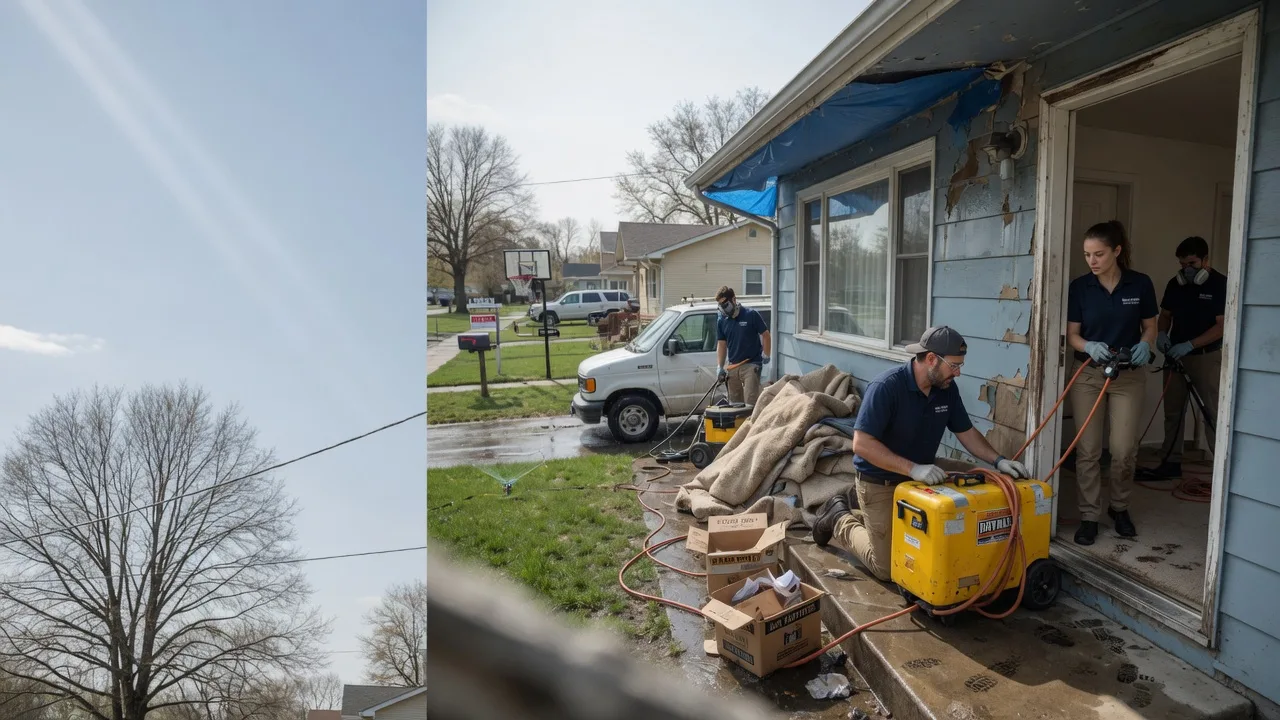 Basement Flood Cleanup in Spring Valley, MN near me